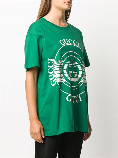 Gucci Disk Print Oversize T